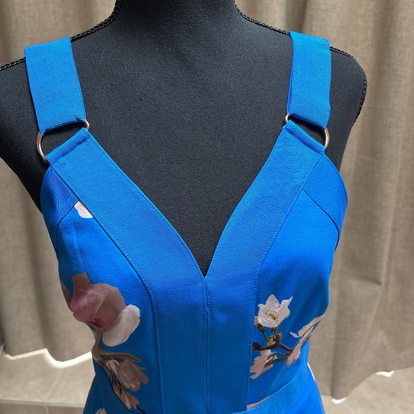 ✨ 2. Ted Baker Blue Pleated Dress — NWT - Picture 2 of 5